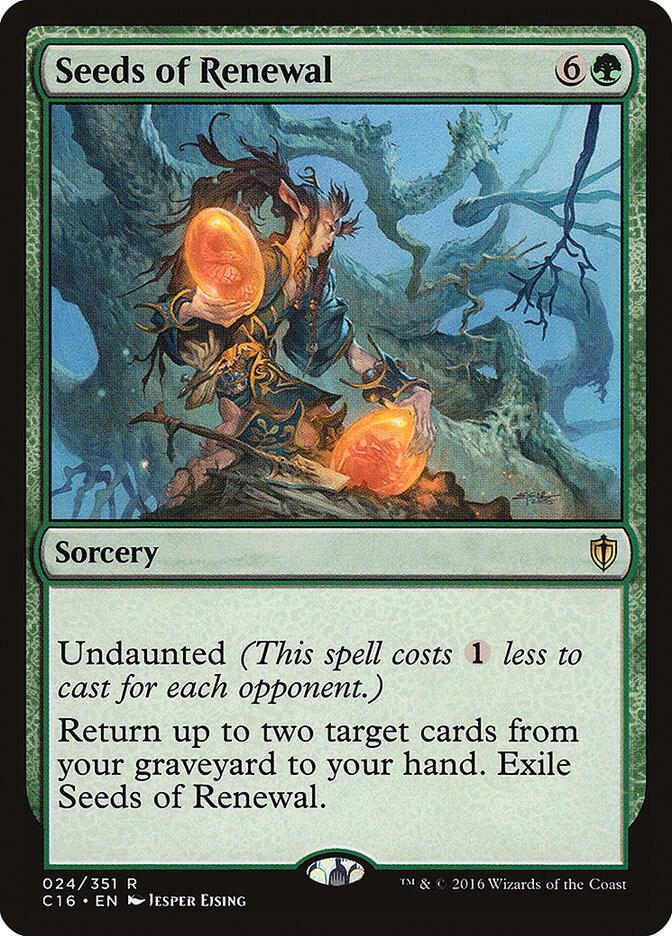 Seeds of Renewal (24) [Commander 2016]
