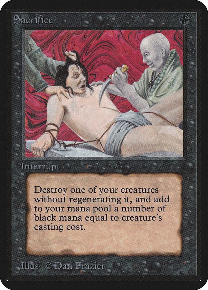 Sacrifice (124) [Limited Edition Alpha]