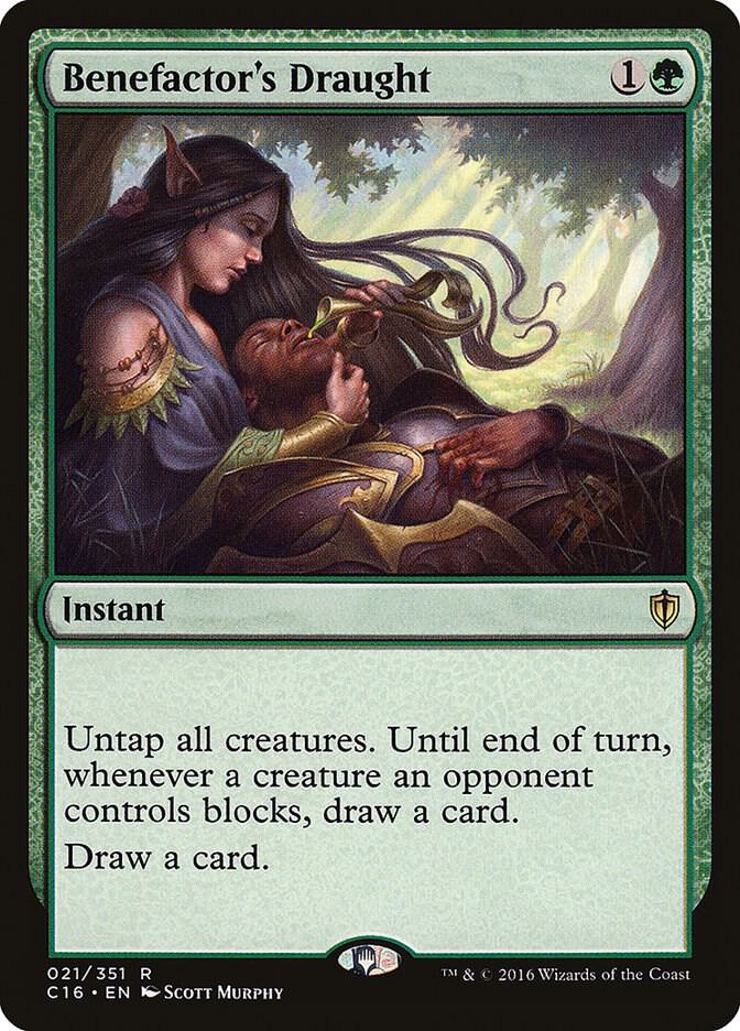 Benefactor's Draught (21) [Commander 2016]