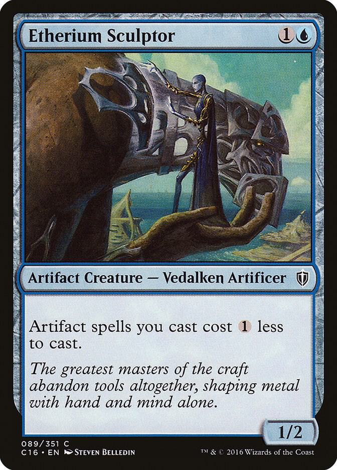 Etherium Sculptor (89) [Commander 2016]