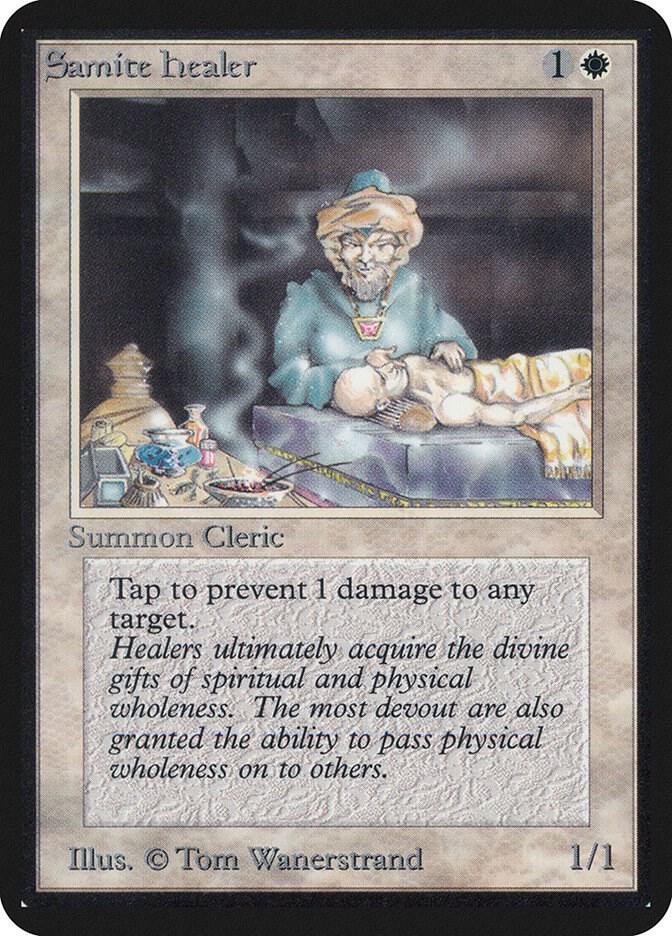 Samite Healer (37) [Limited Edition Alpha]
