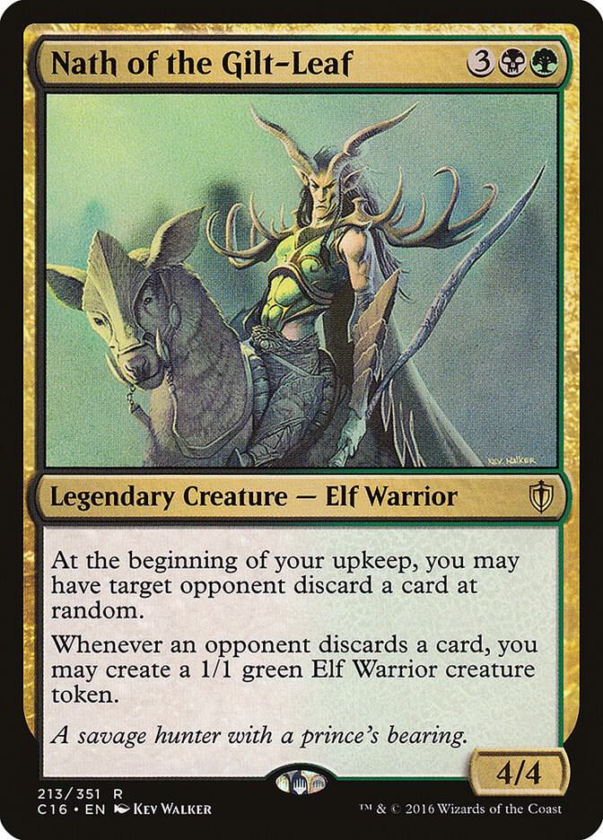 Nath of the Gilt-Leaf (213) [Commander 2016]
