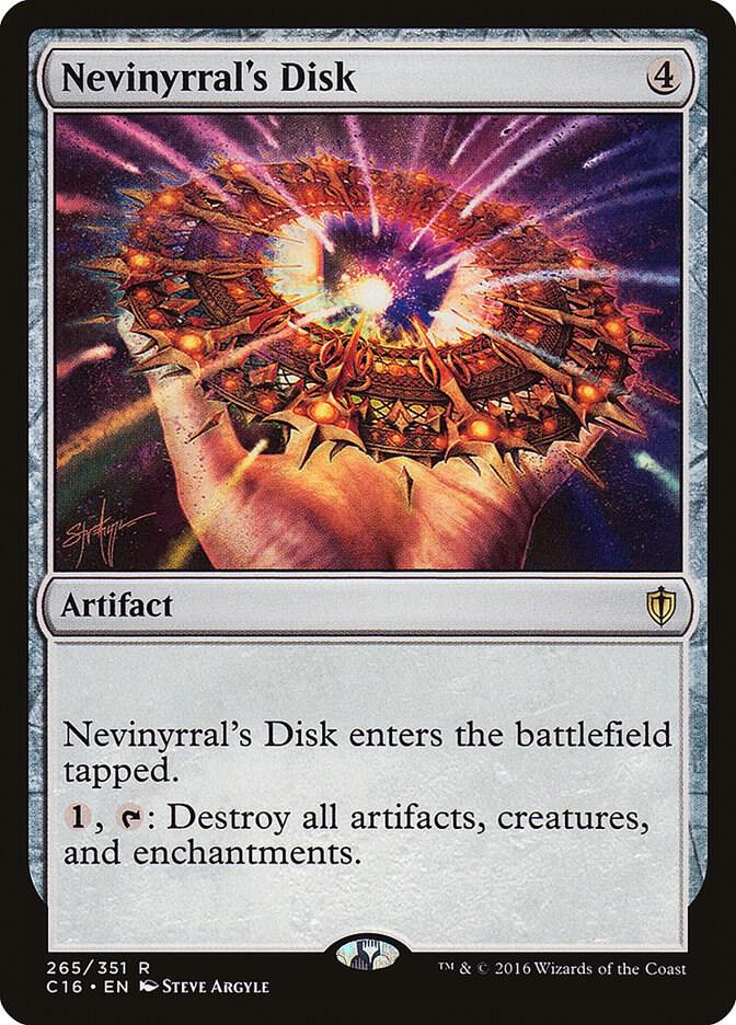 Nevinyrral's Disk (265) [Commander 2016]