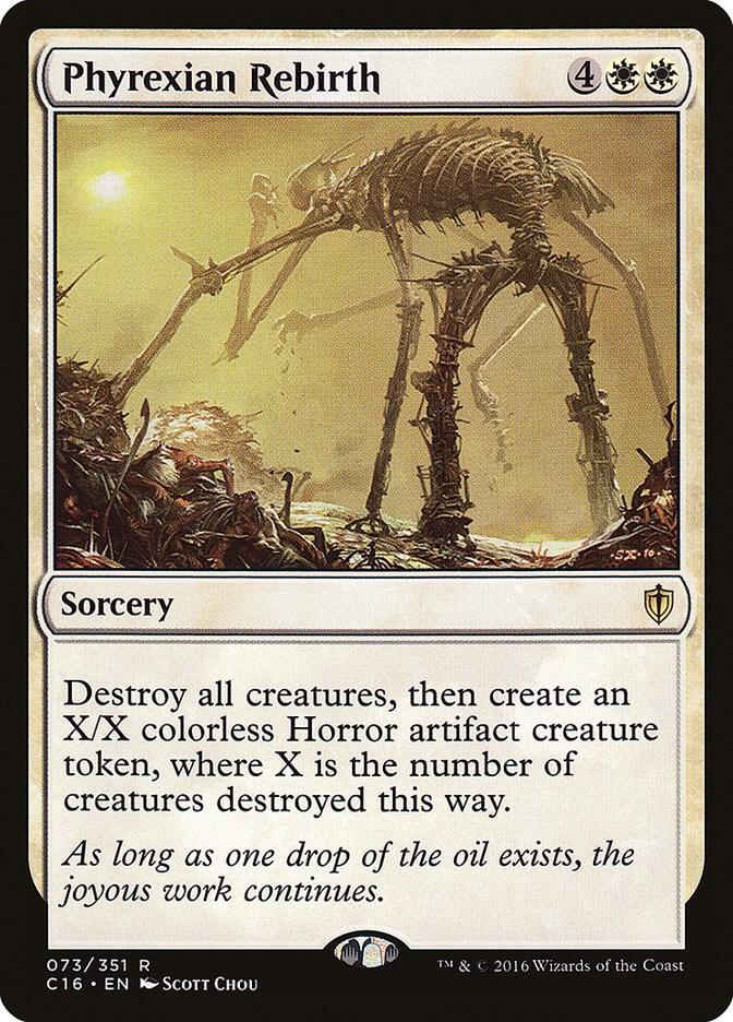 Phyrexian Rebirth (73) [Commander 2016]