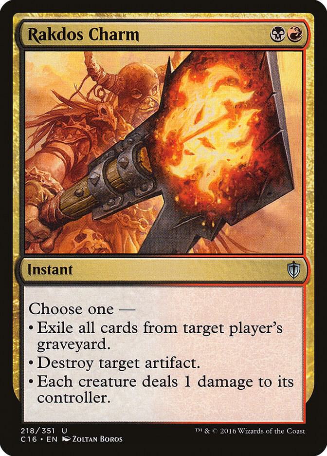 Rakdos Charm (218) [Commander 2016]
