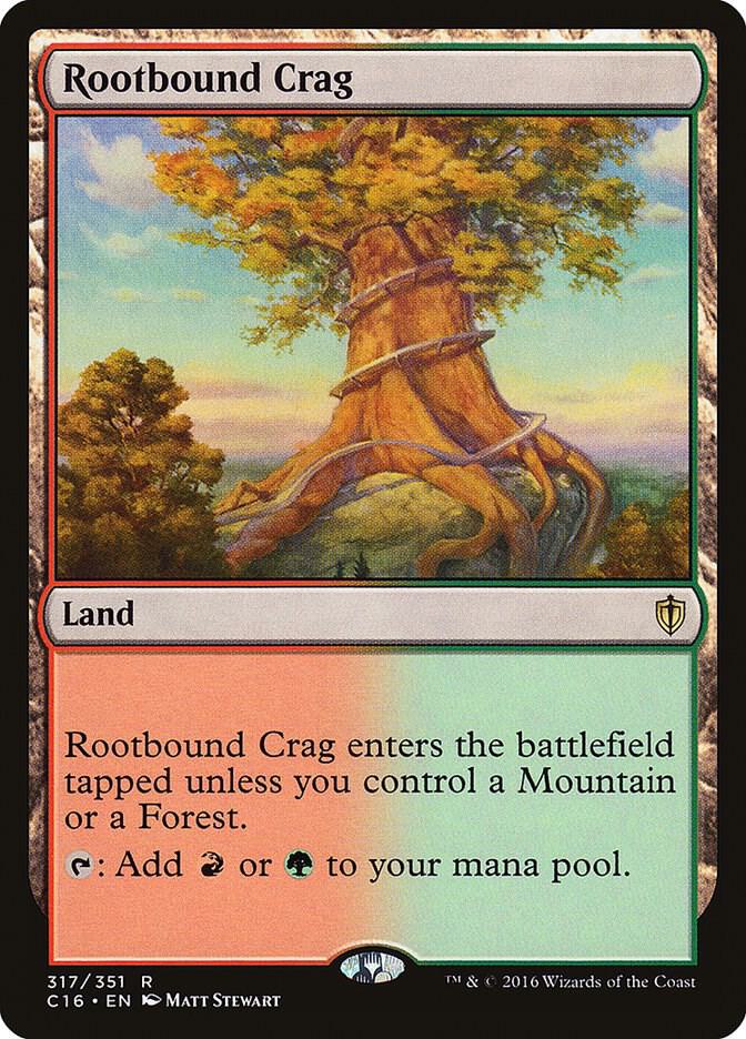 Rootbound Crag (317) [Commander 2016]