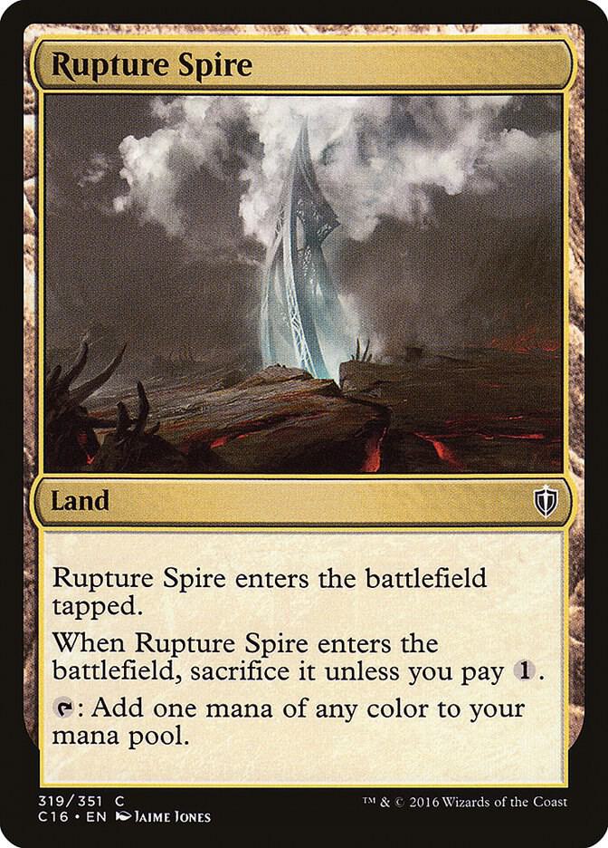 Rupture Spire (319) [Commander 2016]
