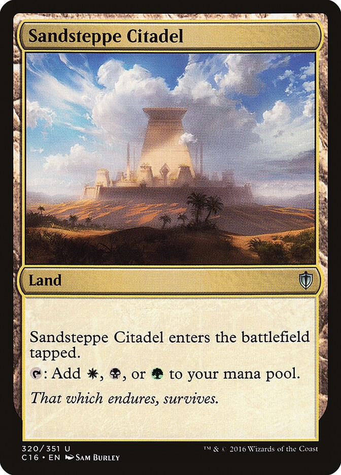 Sandsteppe Citadel (320) [Commander 2016]