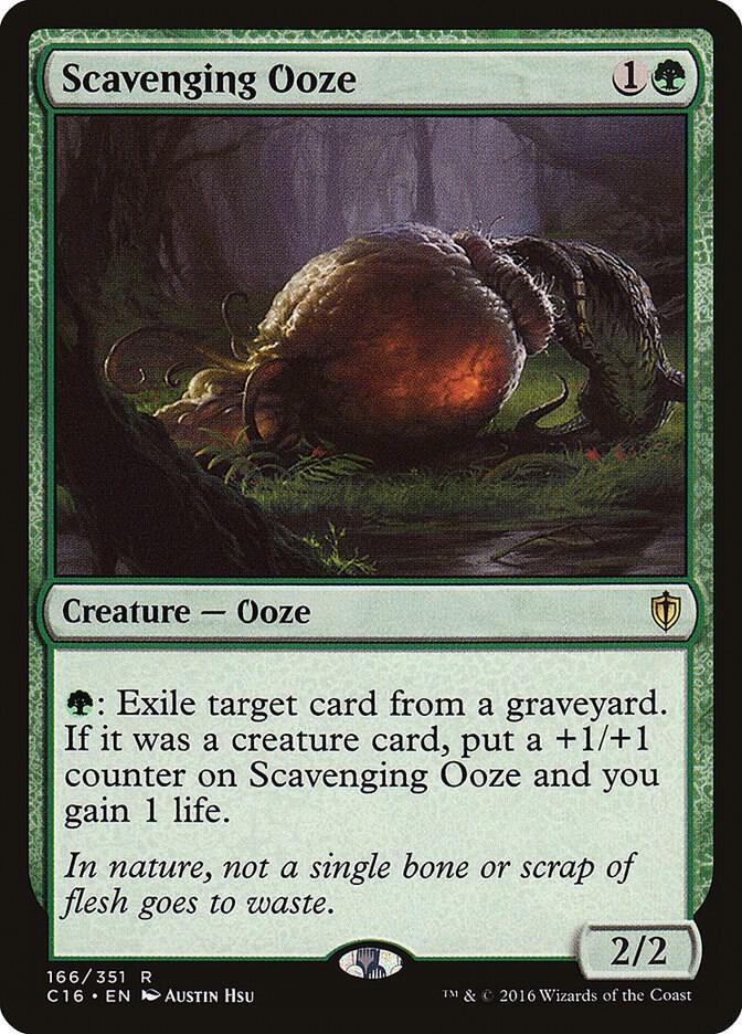 Scavenging Ooze (166) [Commander 2016]