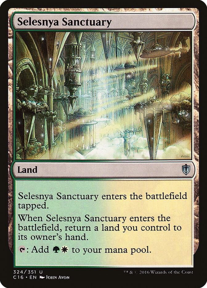 Selesnya Sanctuary (324) [Commander 2016]