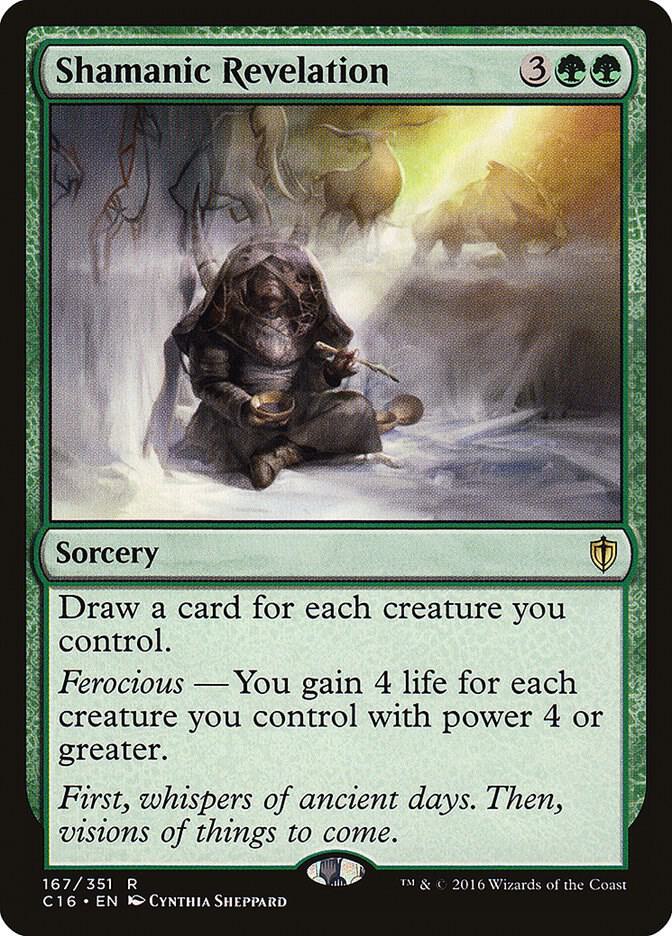 Shamanic Revelation (167) [Commander 2016]