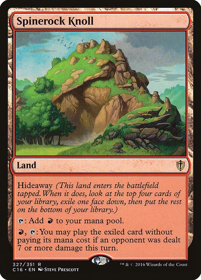 Spinerock Knoll (327) [Commander 2016]