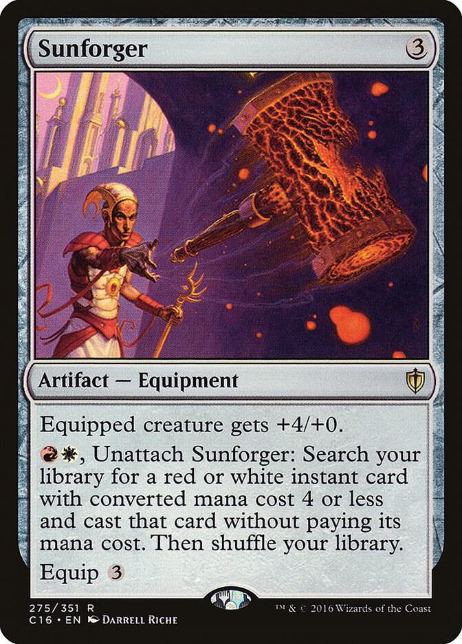 Sunforger (275) [Commander 2016]