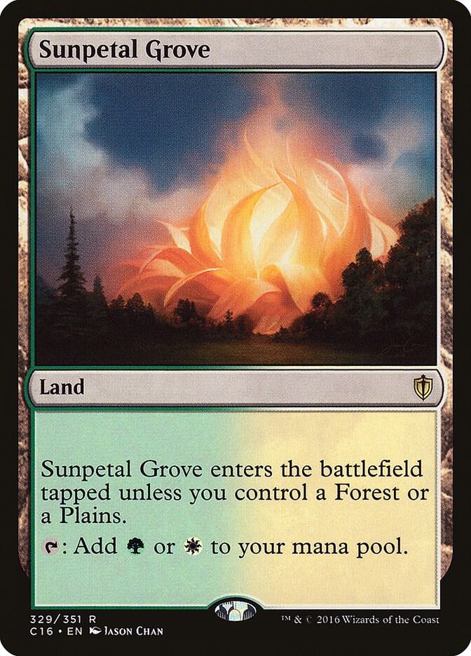 Sunpetal Grove (329) [Commander 2016]