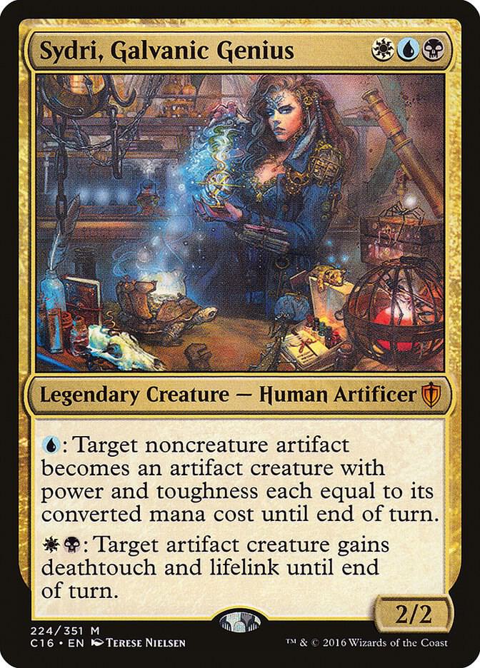 Sydri, Galvanic Genius (224) [Commander 2016]