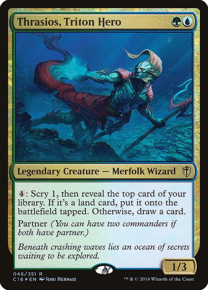 Thrasios, Triton Hero (46) [Commander 2016]