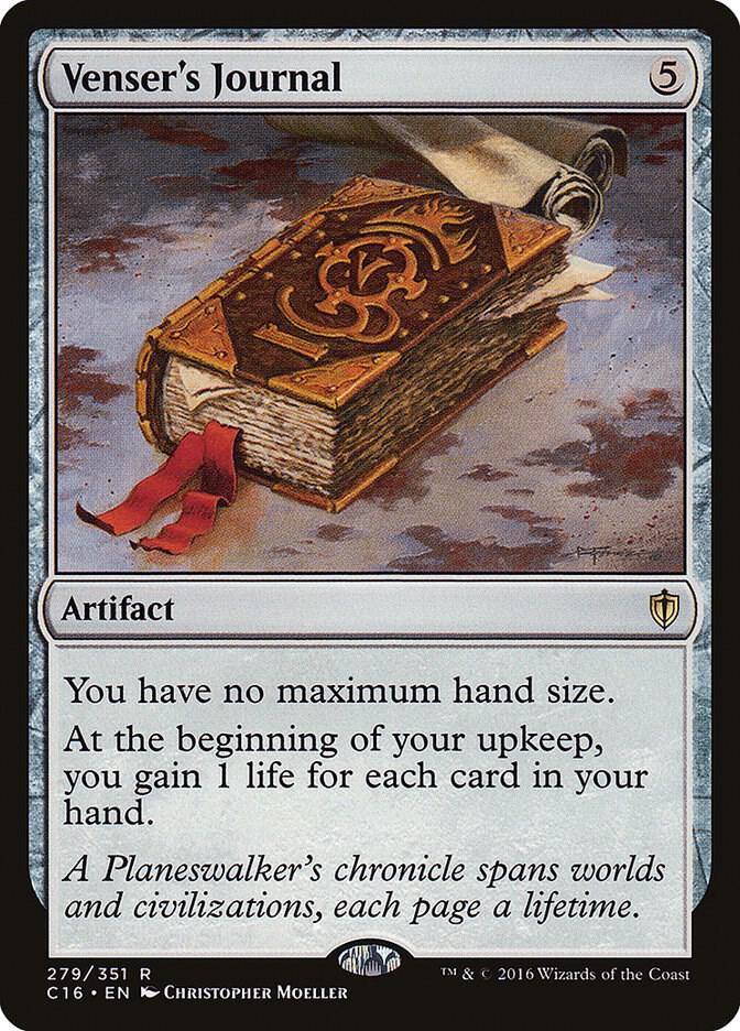 Venser's Journal (279) [Commander 2016]