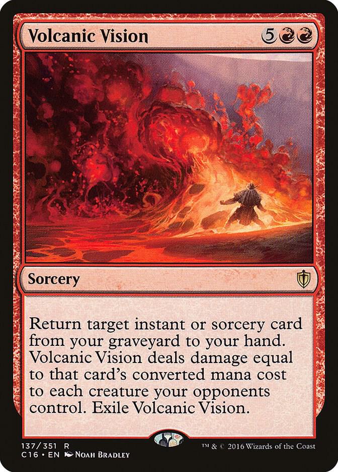 Volcanic Vision (137) [Commander 2016]