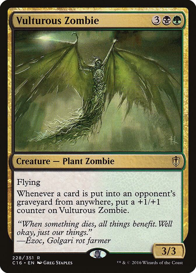 Vulturous Zombie (228) [Commander 2016]