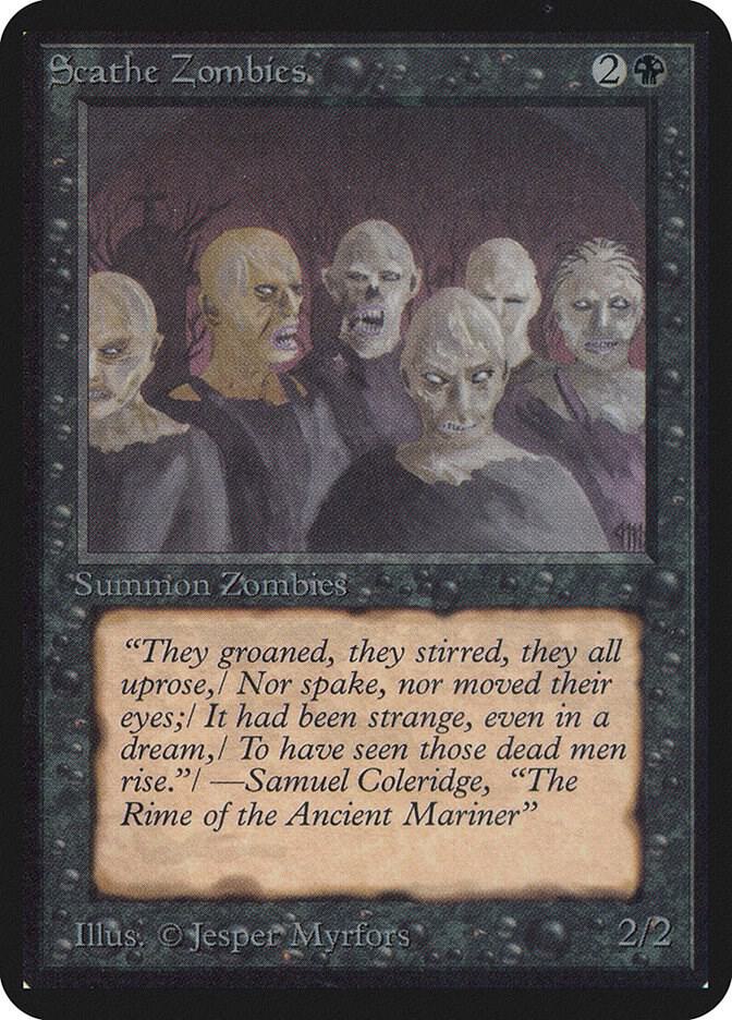 Scathe Zombies (125) [Limited Edition Alpha]