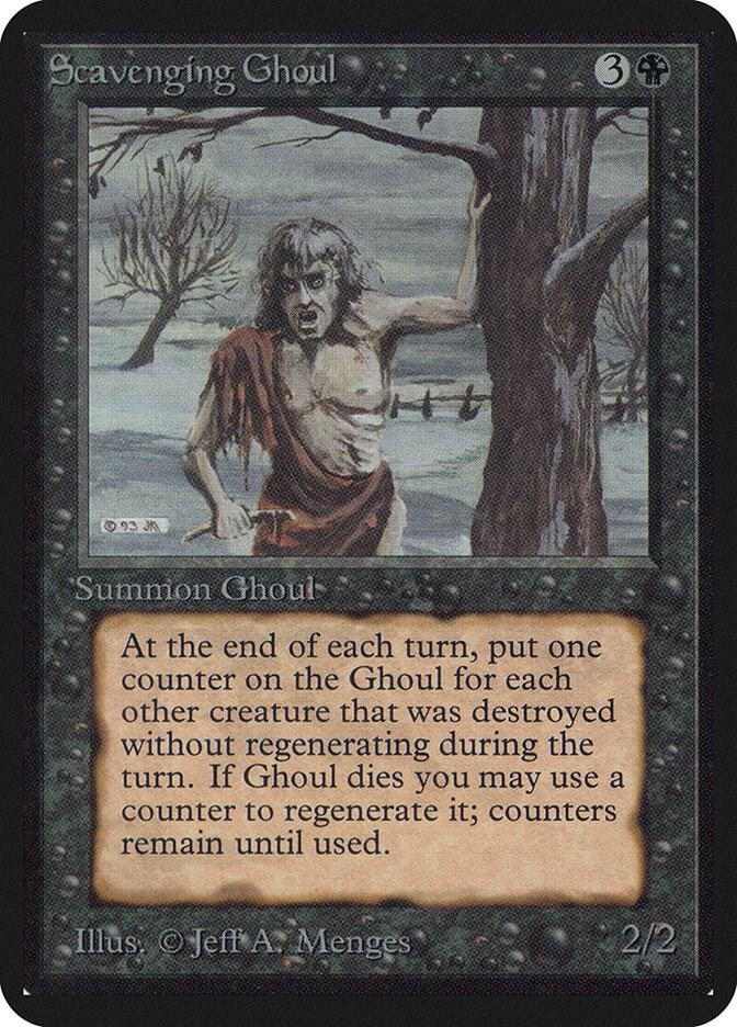 Scavenging Ghoul (126) [Limited Edition Alpha]