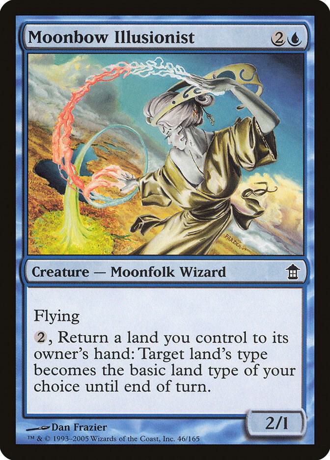 Moonbow Illusionist (46) [Saviors of Kamigawa]