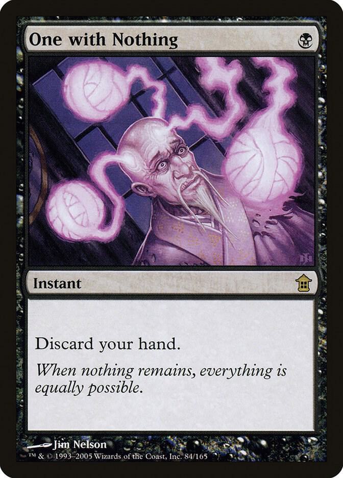 One with Nothing (84) [Saviors of Kamigawa]