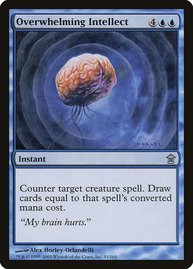 Overwhelming Intellect (51) [Saviors of Kamigawa]