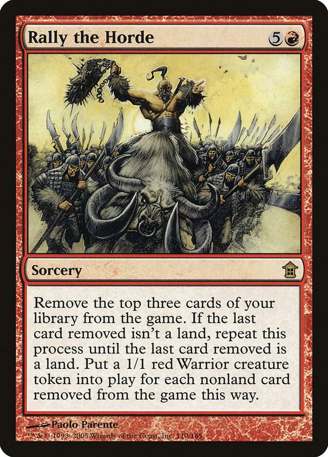 Rally the Horde (110) [Saviors of Kamigawa]
