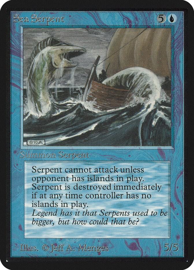 Sea Serpent (76) [Limited Edition Alpha]