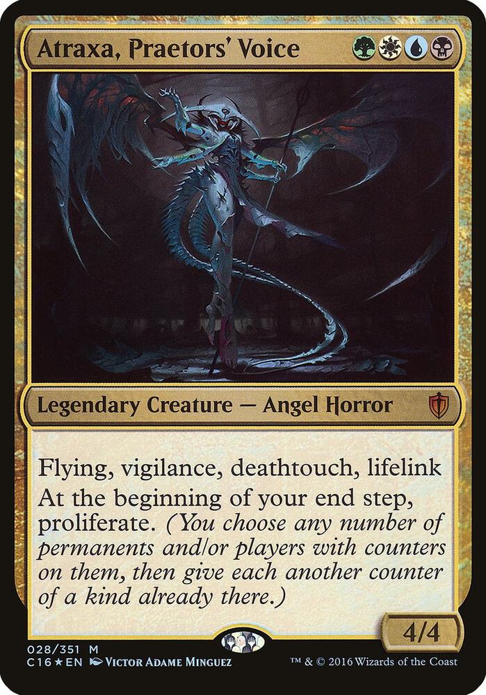 Atraxa, Praetors' Voice (Commander 2016) (28) [Oversize Cards]