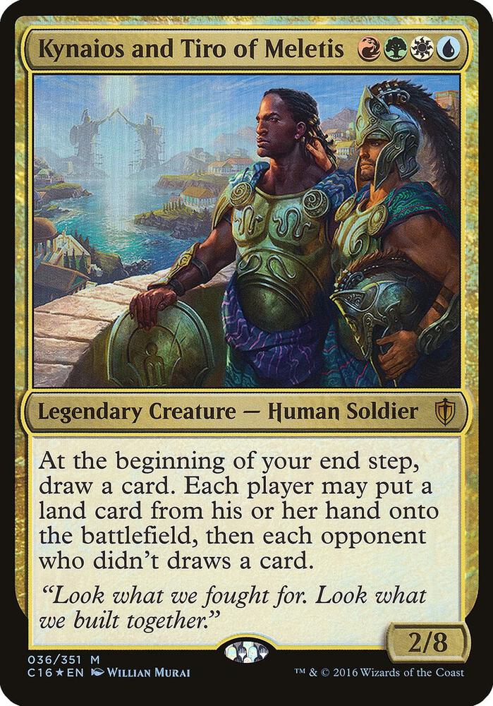 Kynaios and Tiro of Meletis (Commander 2016) (36) [Oversize Cards]