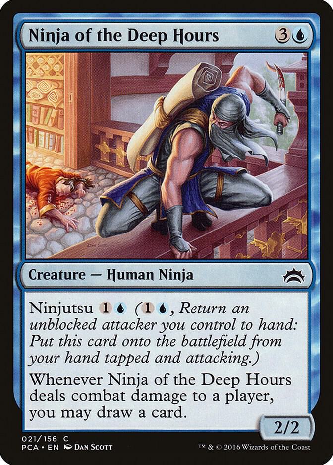 Ninja of the Deep Hours (21) [Planechase Anthology]