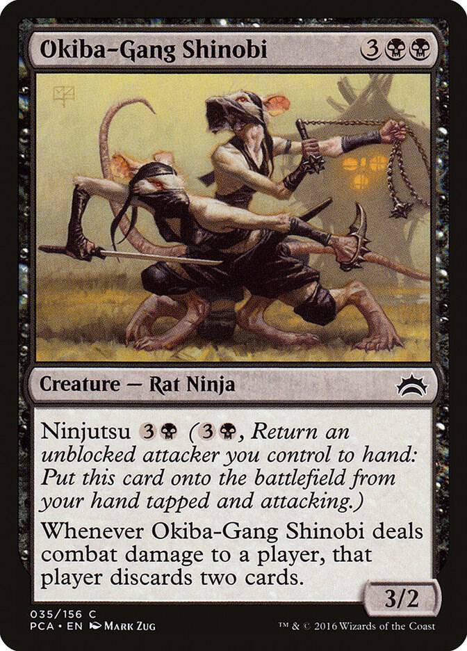 Okiba-Gang Shinobi (35) [Planechase Anthology]