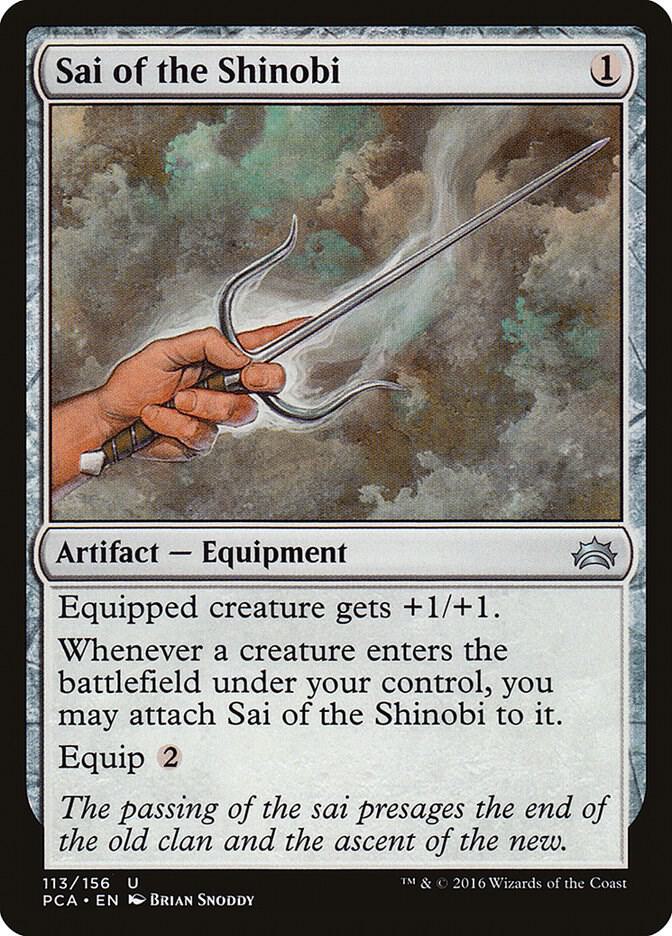 Sai of the Shinobi (113) [Planechase Anthology]