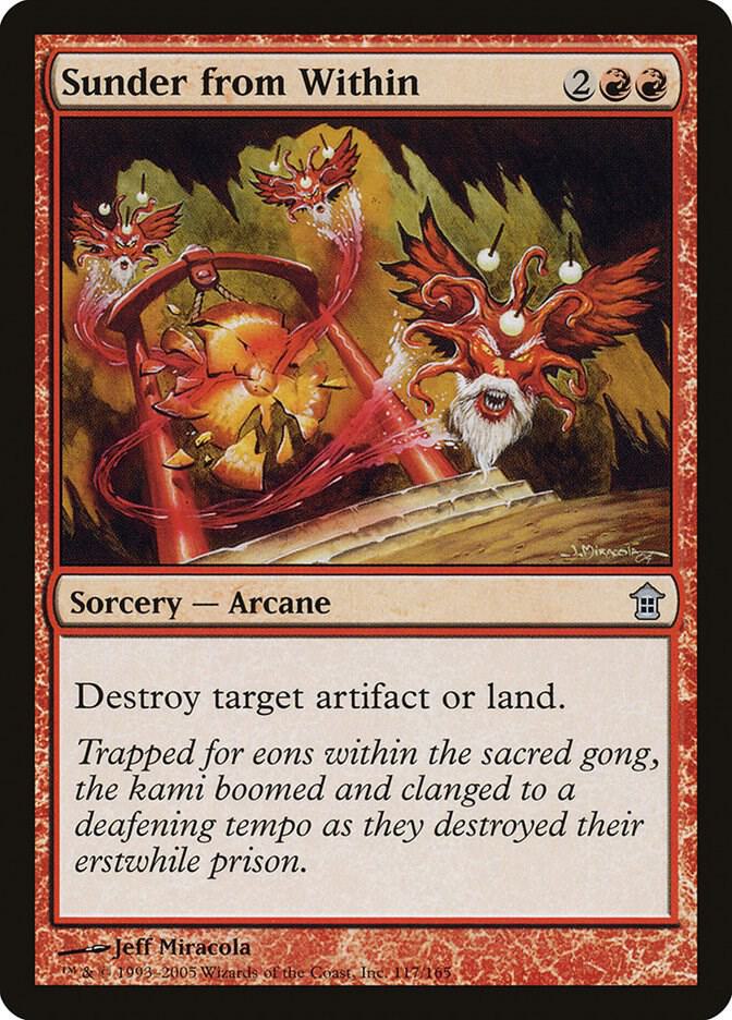 Sunder from Within (117) [Saviors of Kamigawa]