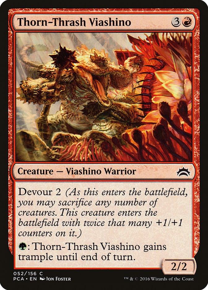 Thorn-Thrash Viashino (52) [Planechase Anthology]