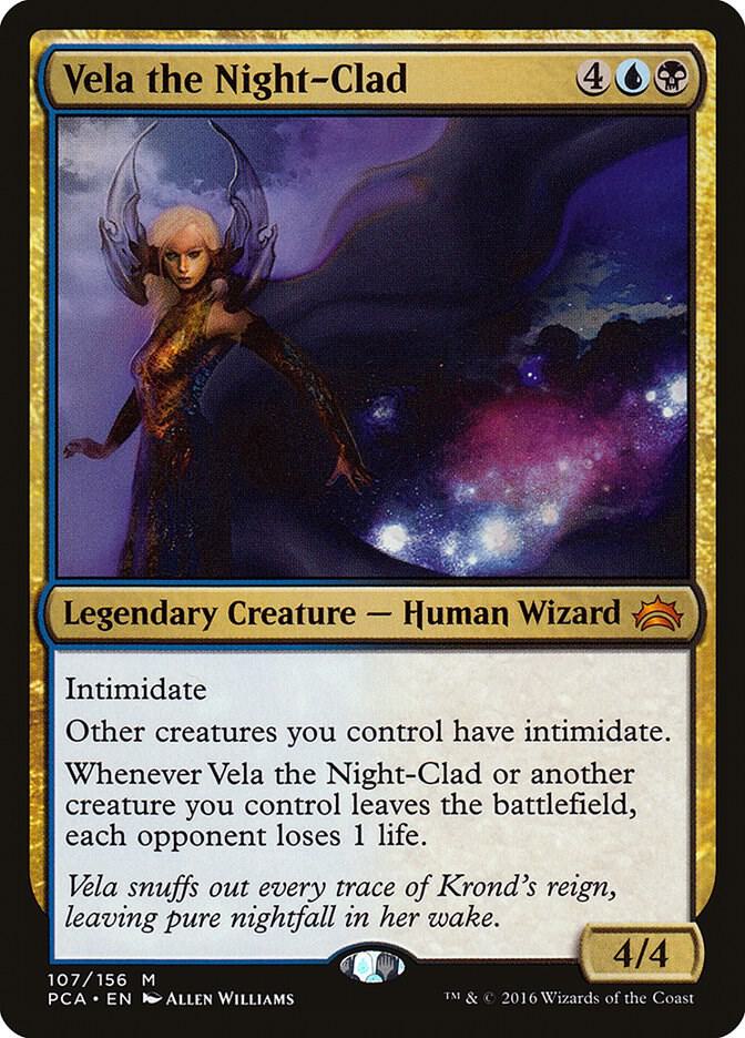 Vela the Night-Clad (107) [Planechase Anthology]