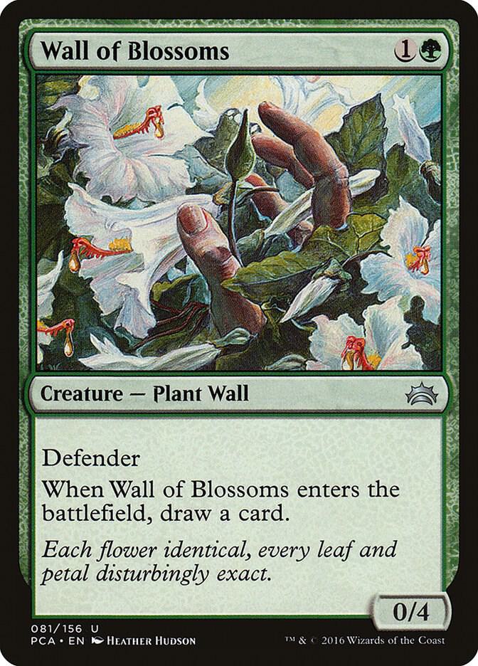 Wall of Blossoms (81) [Planechase Anthology]