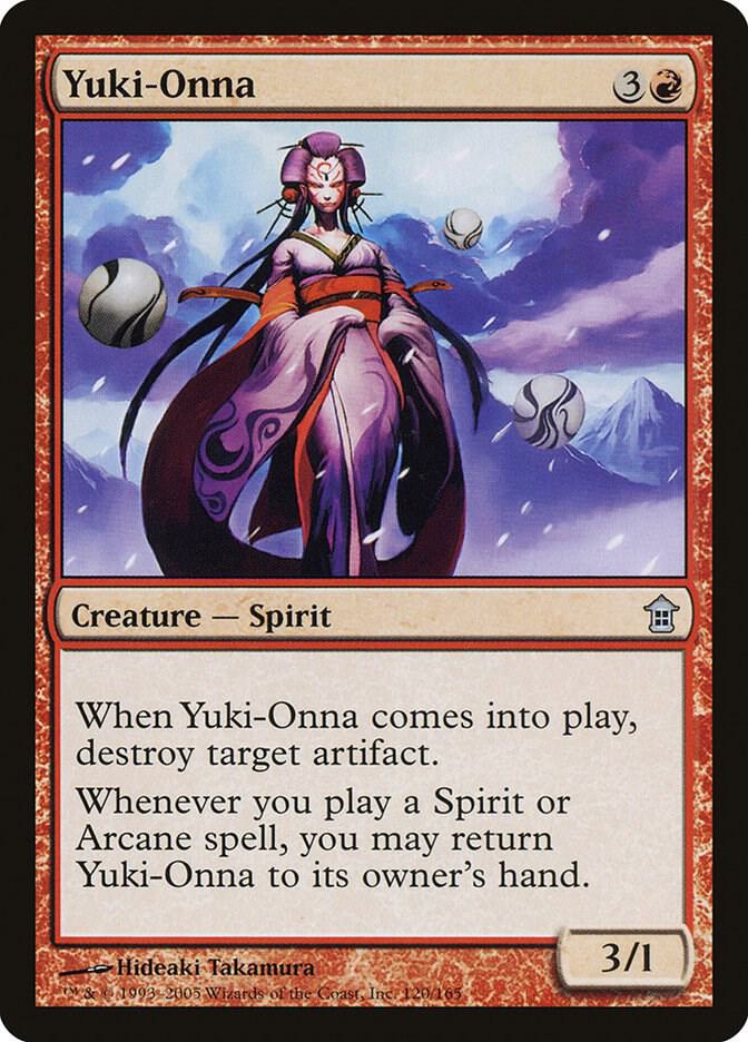 Yuki-Onna (120) [Saviors of Kamigawa]