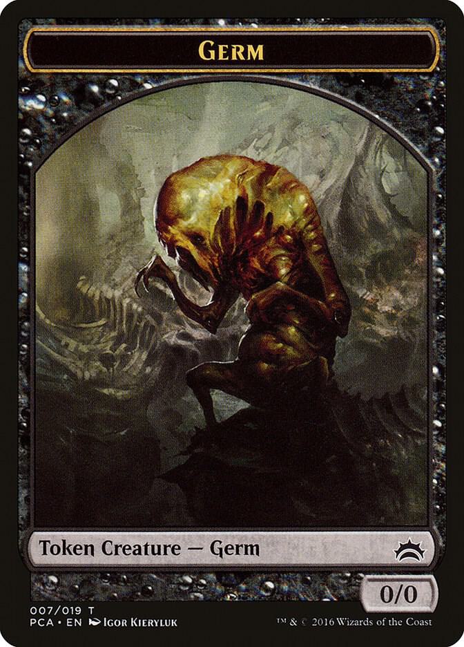 Germ // Goblin Double-Sided Token (7 // 11) [Planechase Anthology]