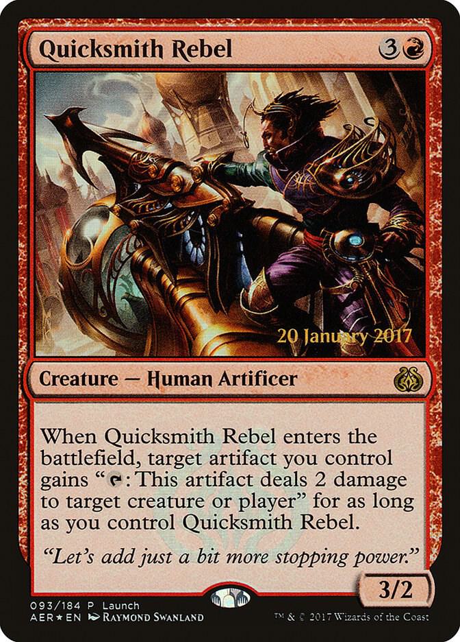 Quicksmith Rebel (93) [Launch Party & Release Event Promos]