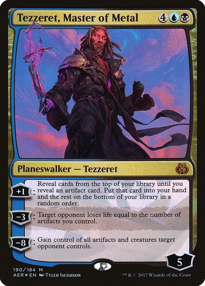 Tezzeret, Master of Metal (190) [Aether Revolt]