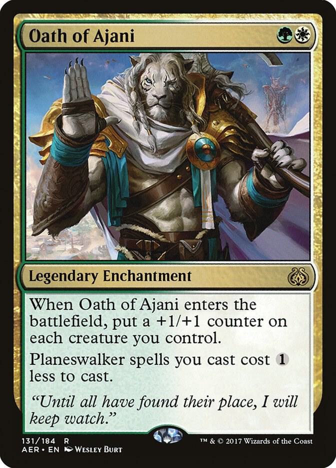Oath of Ajani (131) [Aether Revolt]