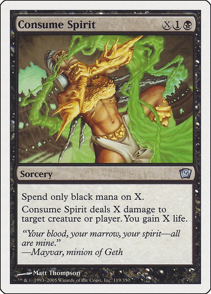 Consume Spirit (119) [Ninth Edition]