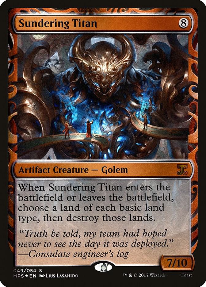 Sundering Titan (49) [Kaladesh Inventions]