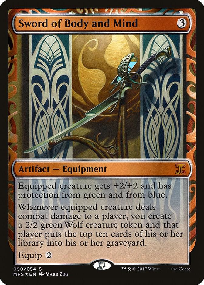 Sword of Body and Mind (50) [Kaladesh Inventions]