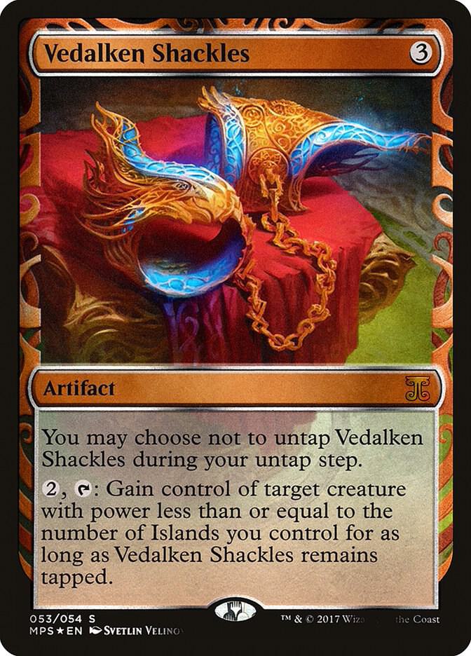 Vedalken Shackles (53) [Kaladesh Inventions]
