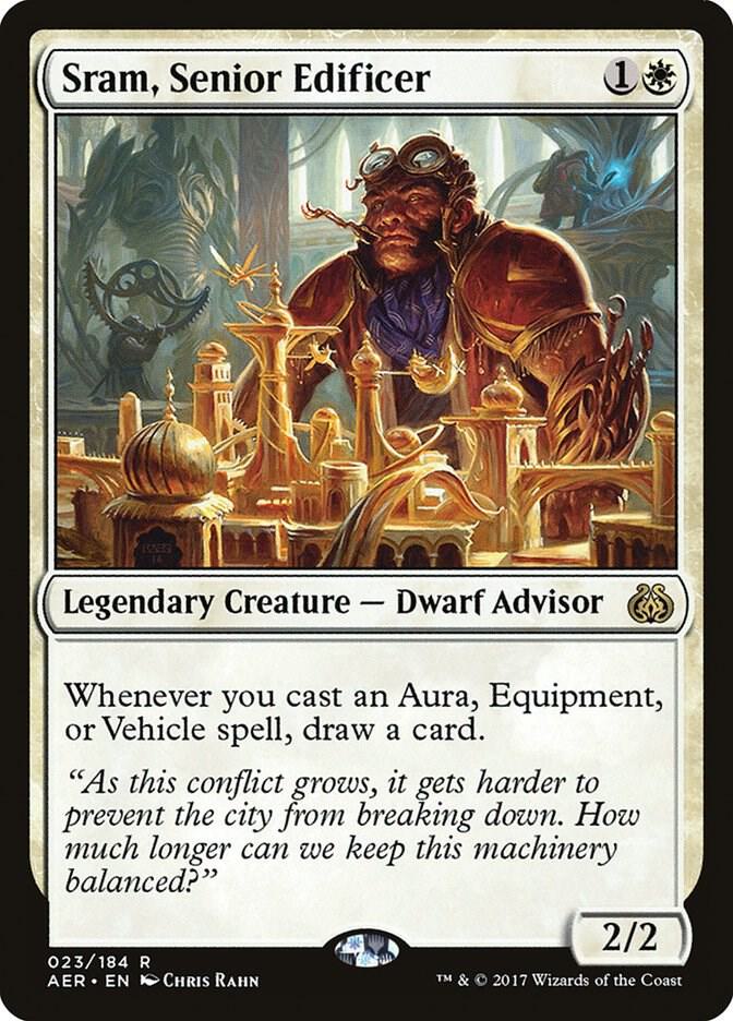 Sram, Senior Edificer (23) [Aether Revolt]