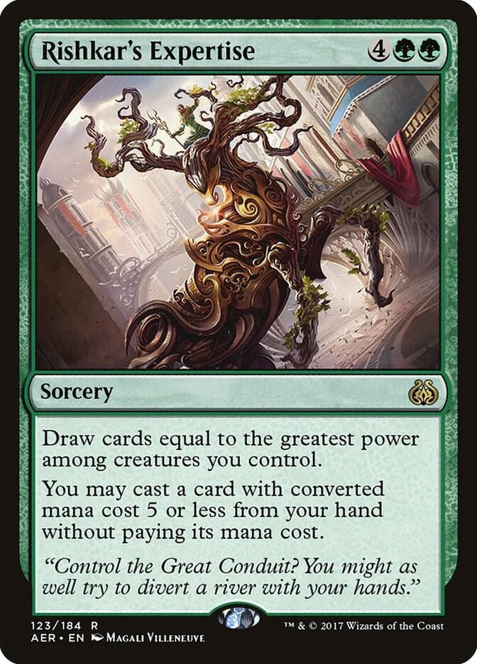 Rishkar's Expertise (123) [Aether Revolt]